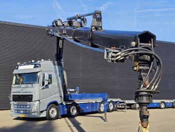FH 500 8x2 / HMF 70 tm CRANE + JUMBO TRAILER